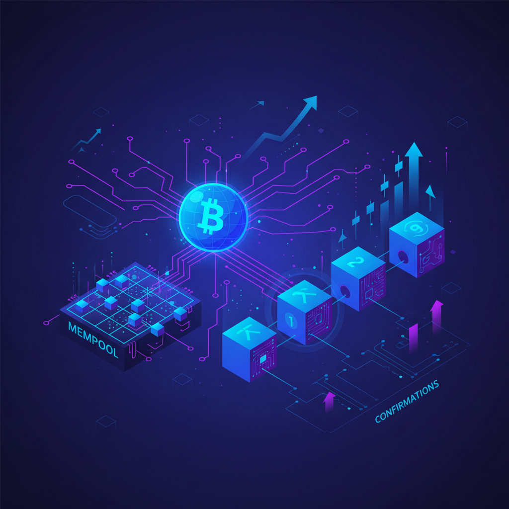 How Bitcoin Transactions Get Confirmed: Mempool, Miners, and Confirmations Explained