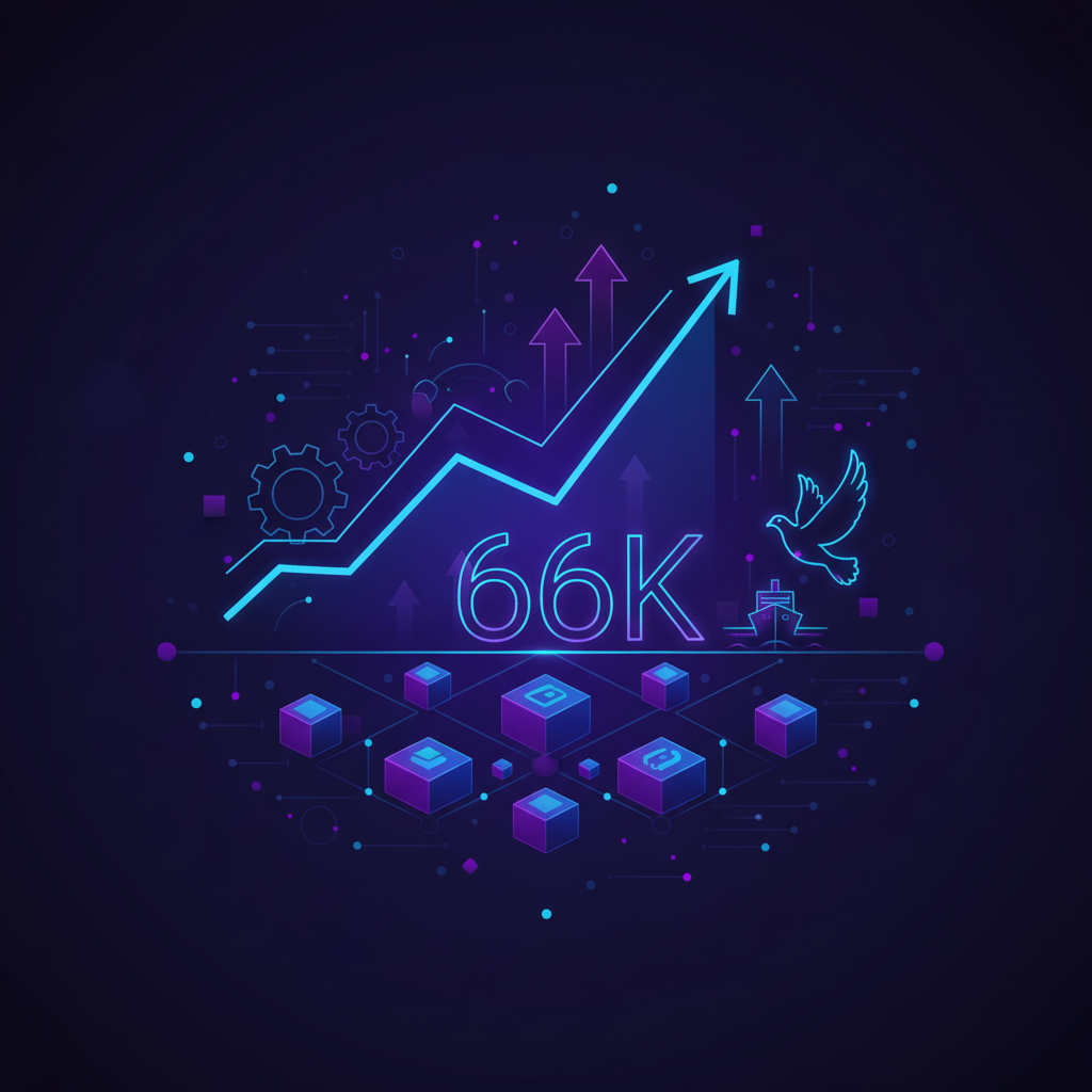 Bitcoin Holds $66K as U.S.-Iran Peace Deal Lifts Risk Appetite and BTC.D Faces a Test