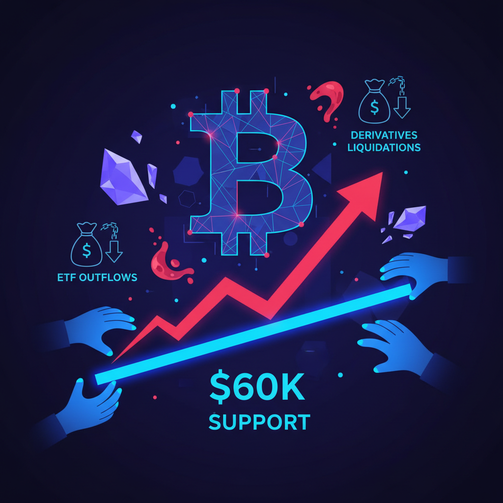 Bitcoin Rebounds Above $60K After Sub‑$60K Flash Crash as Traders Defend Key Support