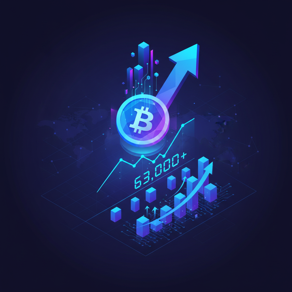 Bitcoin ETFs Reverse Outflow Streak as BTC Holds Above $63,000